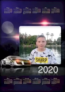 Новогодние календари 2021 с Вашим фото А3 по электронке