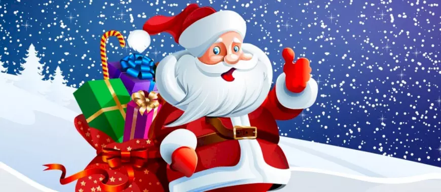 Новогоднее видеопоздравление от Деда Мороза. Карта Деда Мороза